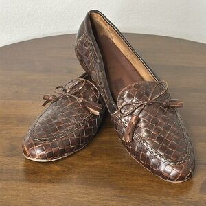 Sesto Meucci Vintage flat brown leather size 9 N